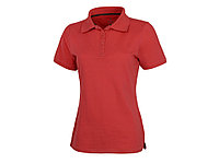 Calgary женская футболка-поло с коротким рукавом, красный
