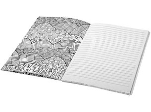 Блокнот А5 Doodle Colour Therapy, белый/черный, фото 2