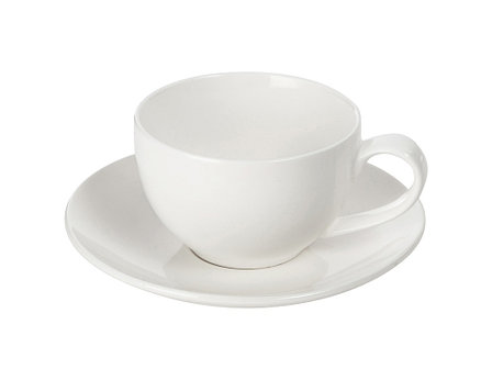 Кофейная пара классической формы Ristretto, 90мл, белый, фото 2