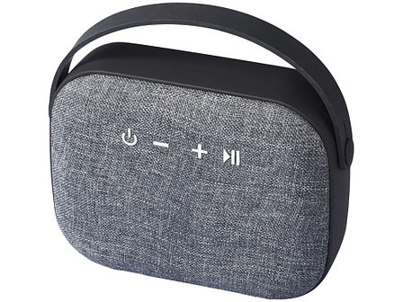 Динамик Bluetooth с тканым материалом, черный, фото 2