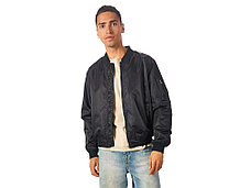 Куртка бомбер Antwerpen унисекс, черный, фото 2