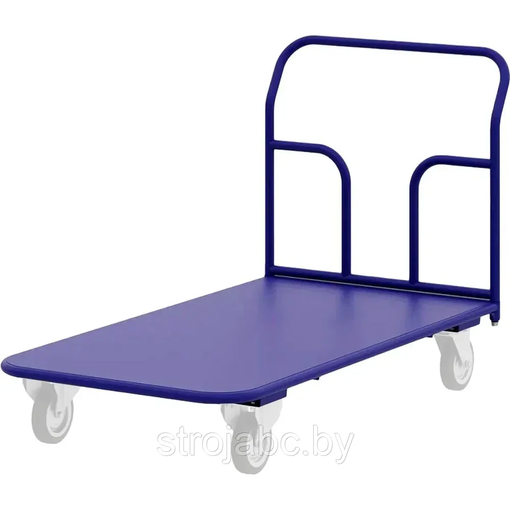 Тележка платформенная четырёхколёсная ТП 7 (800х1400) без колёс