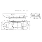 Полипропиленовая лодка Авангард 4.0 ДС, фото 2