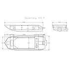Полипропиленовая лодка Авангард 4.4 Р, фото 3
