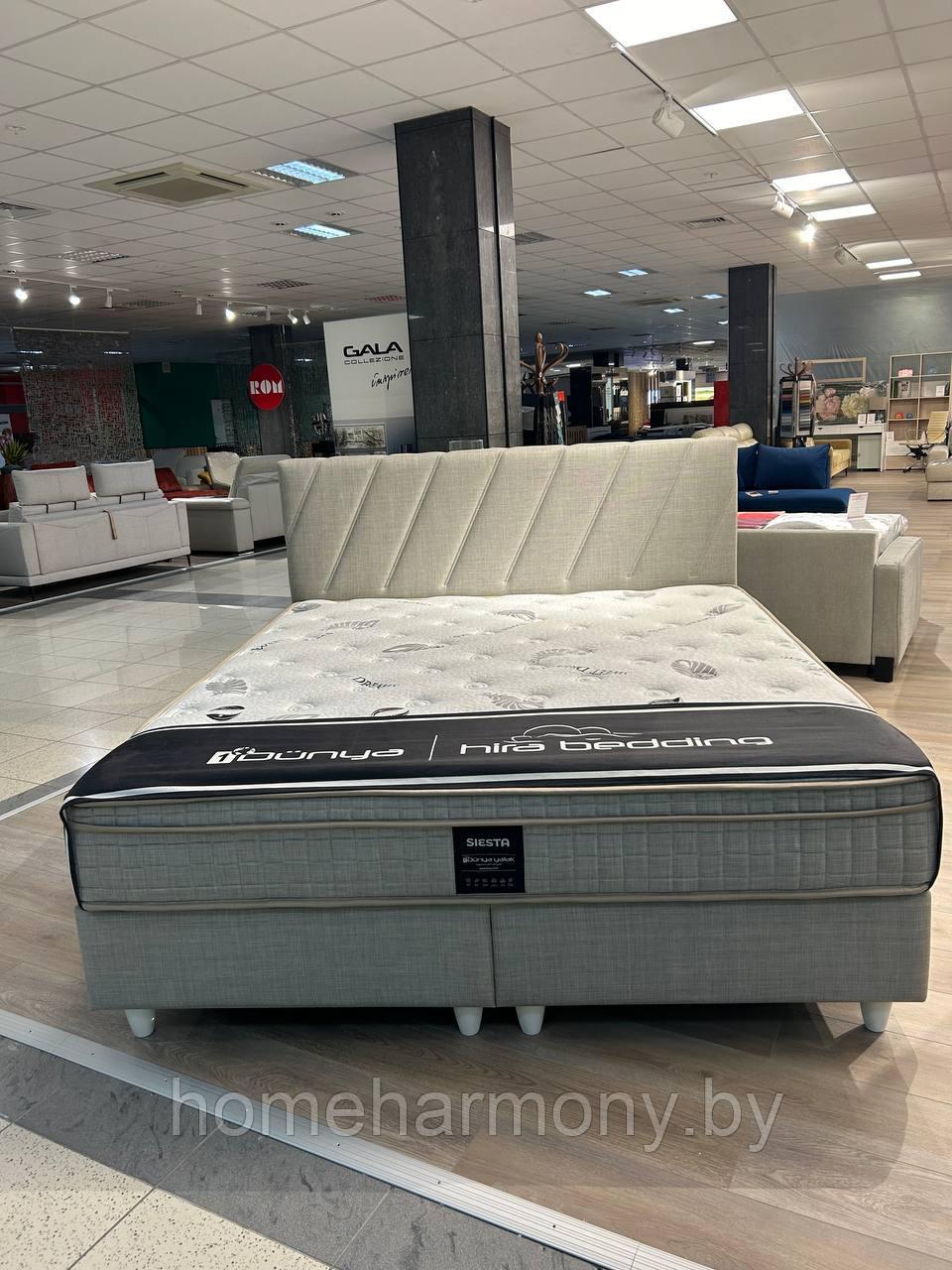 Кровать "SIESTA" Dünya Yatak Турция (с матрасом и коробом для хранения)