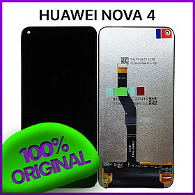 Экран Huawei Nova 4 Original 100% (VCE-AL00) c тачскрином, черный