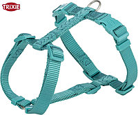 Шлея для собак TRIXIE Premium H-harness L 60-87 cм/25 мм (аквамарин)