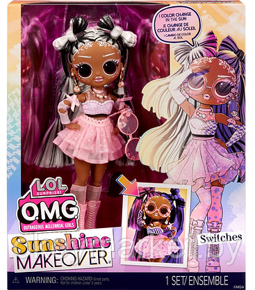 Кукла LOL Surprise OMG Makeover Sunshine Switches 589440, фото 2