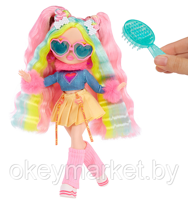 Кукла LOL Surprise OMG Makeover Sunsshine Bubblegum DJ 589426, фото 2