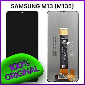 Экран Samsung Galaxy M13 (M135) original 100% с тачскрином, черный