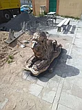 Лев лежащий из бетона, фото 2