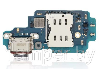 Плата нижняя Original с разъемом зарядного, микрофоном Samsung Galaxy S23 Ultra/S918F/S918B