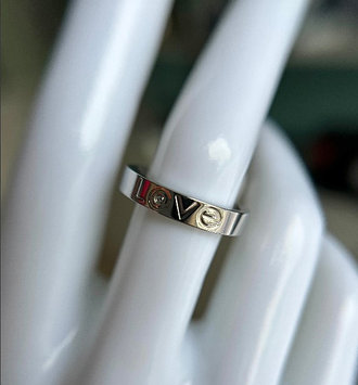 Кольцо LOVE в стиле Cartier