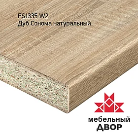 Столешница FS1335 W2 Дуб Сонома натуральный