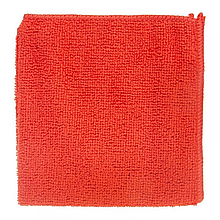 Салфетка для уборки 30*30см, 1шт(200г) из микрофибры универсальная, красная арт. 1612800