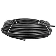 Труба гладкая ПНД жесткая d25 мм (100 м) черная EKF-Plast, фото 2