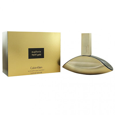 Calvin Klein Liquid Gold Euphoria / 100 ml (Кельвин Кляйн Ликуид Голд Эйфория)