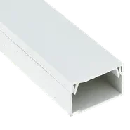 Канал кабельный ( 80х60) (8 м) белый EKF-Plast, фото 2