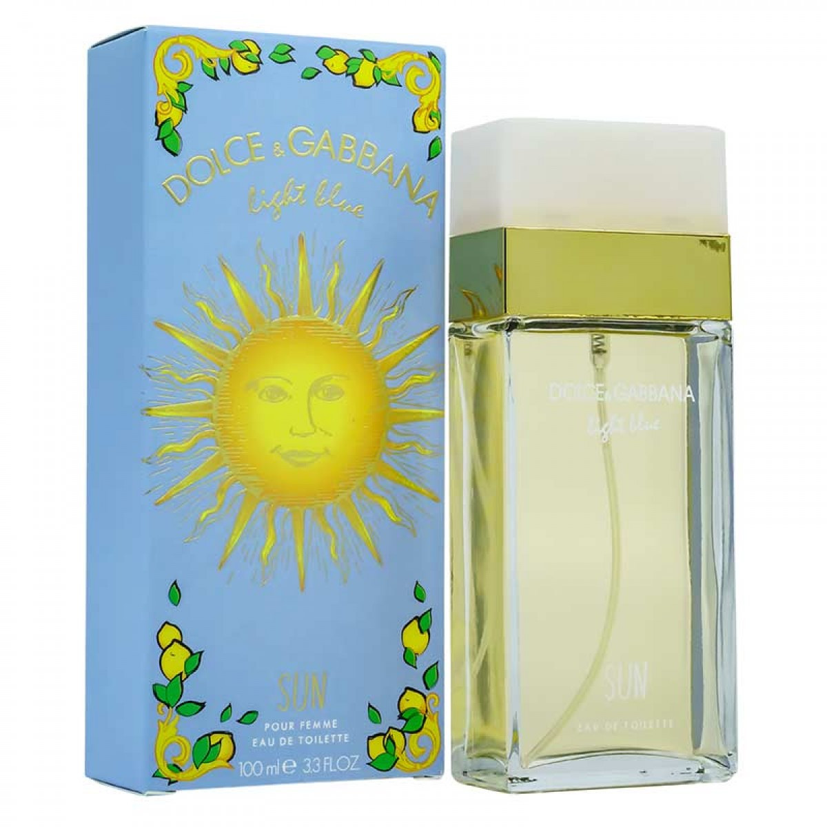 D&G Dolce&Gabbana Light Blue Sun / 100 ml (Дольче Габбана Сан)