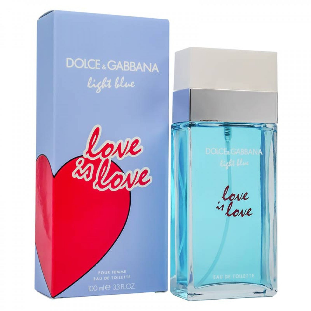 D&G Dolce&Gabbana Light Blue Love is Love / 100 ml (Лайт Блю Лав)