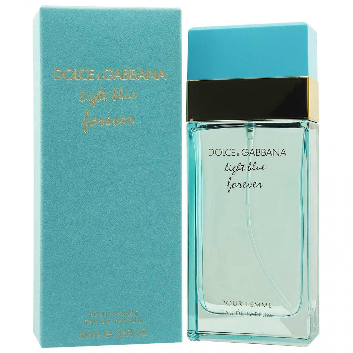 D&G Dolce&Gabbana Light Blue Forever / 100 ml (Дольче Габбана Форевер)