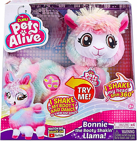 Интерактивная игрушка Zuru Pets Alive Танцующая Лама 9515