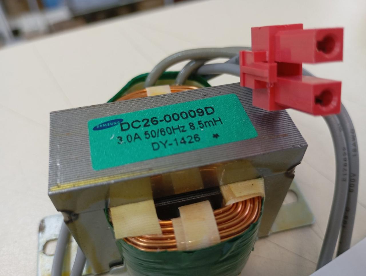 Трансформатор модуля для стиральной машины Samsung DC26-00009D (Разборка) (3.0А 50/60Hz 8.5mH DY-1426)