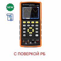 Портативный осциллограф-мультиметр MULTICON OM100/2C со встроенным генератором сигнала