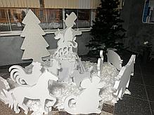 Снежинки из пенопласта, фото 3