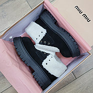Ботинки Miu Miu Black, фото 6