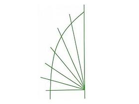 Шпалера "Парус", 1.8х 0.58 м, ОСТРОВ КОМФОРТА