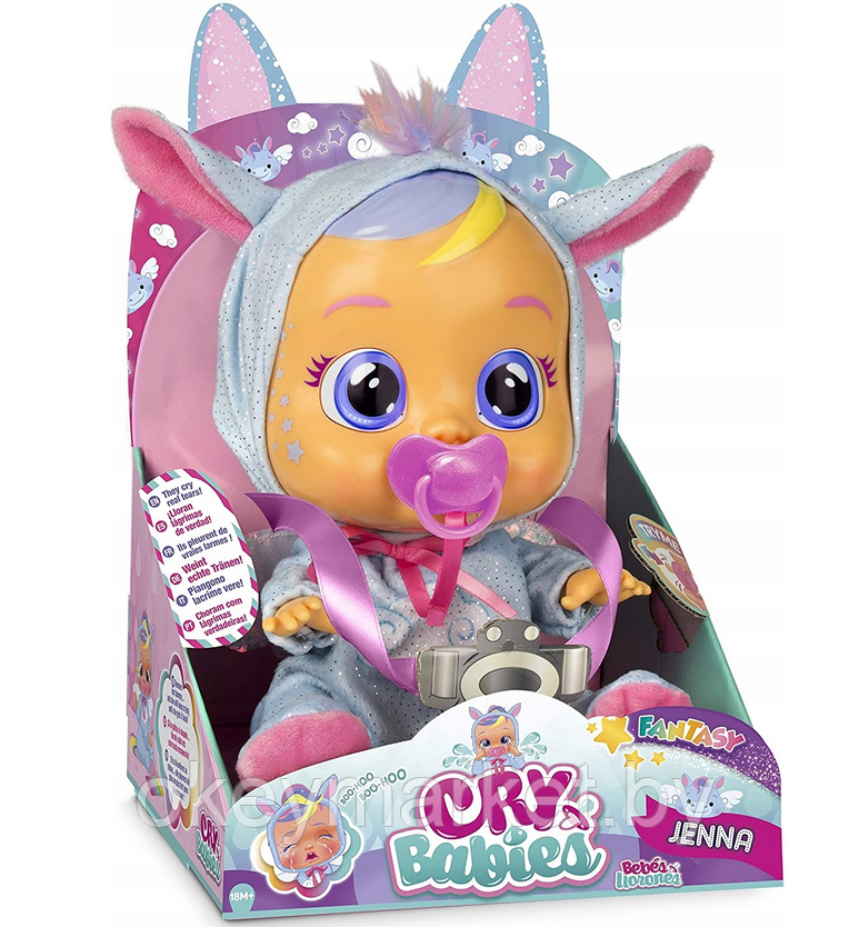 Пупс Cry Babies Jenna Плачущий младенец Джена IMC Toys 91764, фото 2