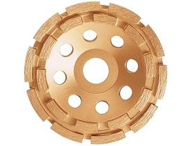 Алмазная чашка 125х22 мм по бетону двухрядная MAKITA ( для быстрого шлифования)