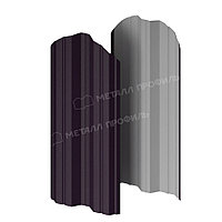 Металл Профиль Штакетник металлический МЕТАЛЛ ПРОФИЛЬ М-111-О (VALORI-20-Violet-0.5)