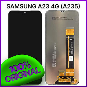 Экран Samsung Galaxy A23 4G (A235) original 100% с тачскрином, черный