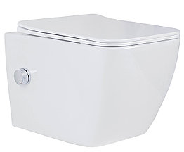 Унитаз подвесной с функцией биде ROXEN Cube Bidet (530135-01X)