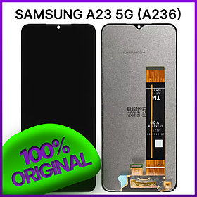 Экран Samsung Galaxy A23 5G (A236) original 100% с тачскрином, черный