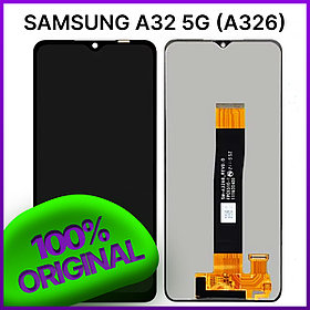 Экран Samsung Galaxy A32 5G (A326) original 100% с тачскрином, черный