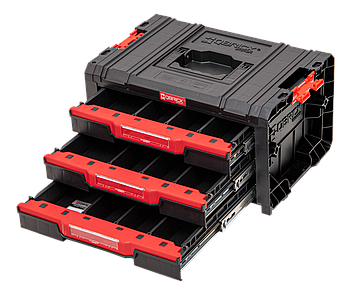 Ящик для инструментов Qbrick System PRO Drawer 3 Toolbox Basic 2.0, черный