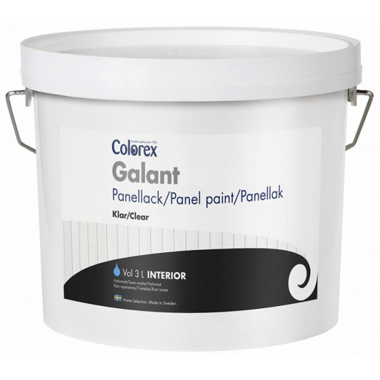Colorex Galant Полуматовый интерьерный лак 9л