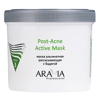 "ARAVIA Professional" Альгинатная маска рассасывающая с бадягой Post-Acne Active Mask, 550 мл