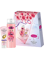 CAMAY Подарочный набор КРАСОТА И УХОД (гель для душа 250 мл + крем для рук 80 мл)