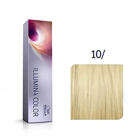 Wella Professionals Illumina Color Профессиональная стойкая крем-краска для волос 10/ яркий блонд, 60мл