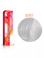 Профессиональная оттеночная краска для волос Wella Professionals Color Touch 8/81 серебрянный, 60 мл