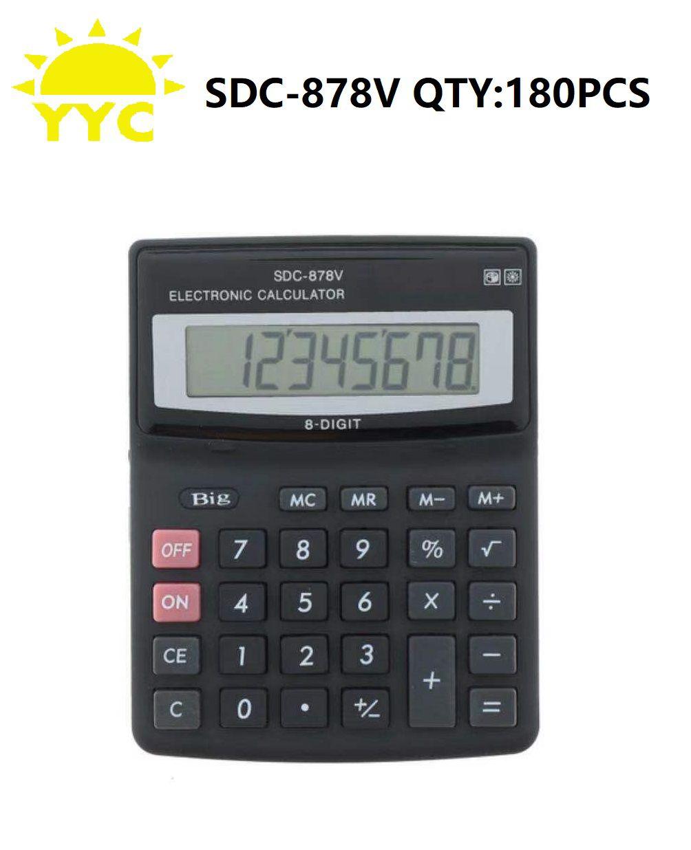 Калькулятор настольный, 8-разрядный, двойное питание