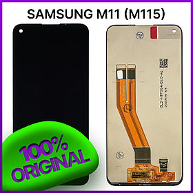 Экран Samsung Galaxy M11 (M115) Original 100% c тачскрином, черный