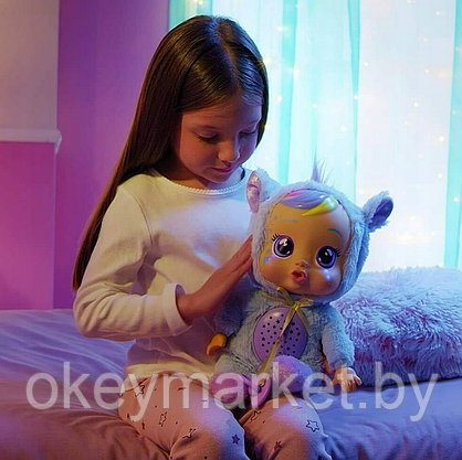 Кукла Cry Babies Спокойной ночи Дженна IMC Toys 84070 (звук, свет), фото 2