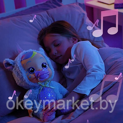 Кукла Cry Babies Спокойной ночи Дженна IMC Toys 84070 (звук, свет), фото 3