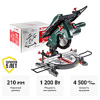 Пила торцовочная комбинированная ( + распиловочный стол) Hammer Flex STL1200/210C