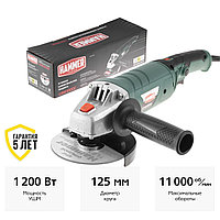 Углошлифмашина Hammer USM1200E